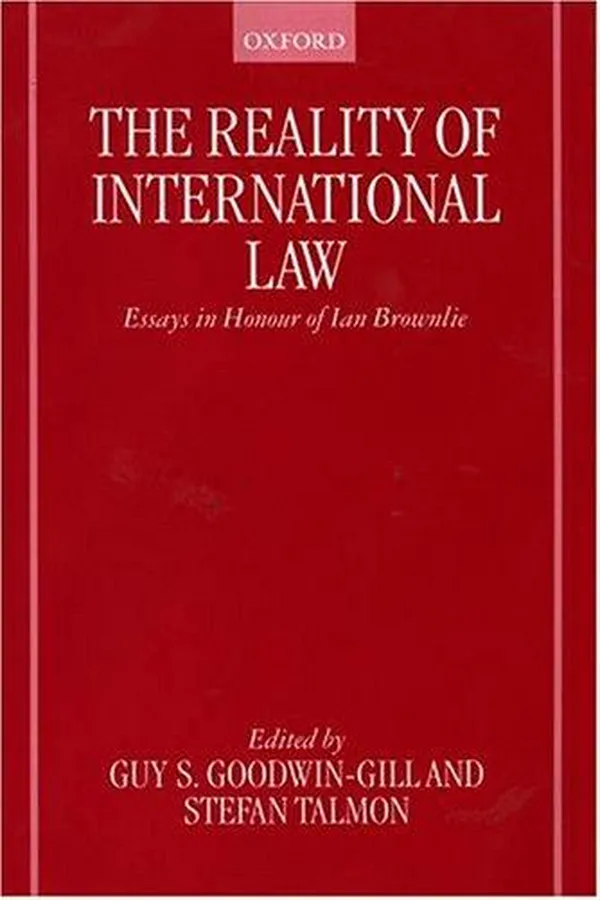Capa de The reality of international law
