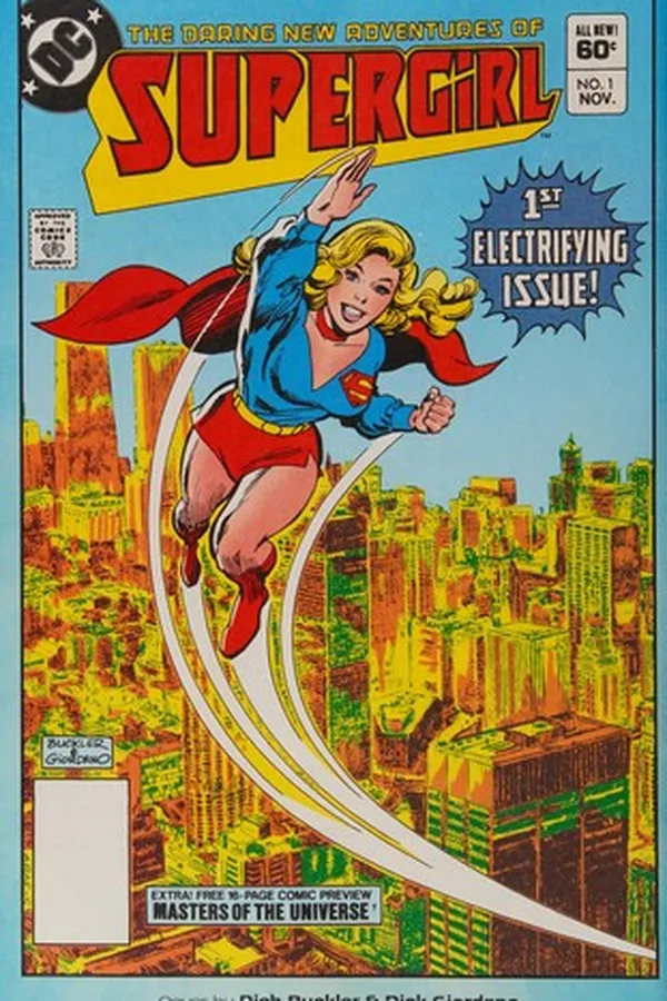 Capa de Daring new adventures of Supergirl