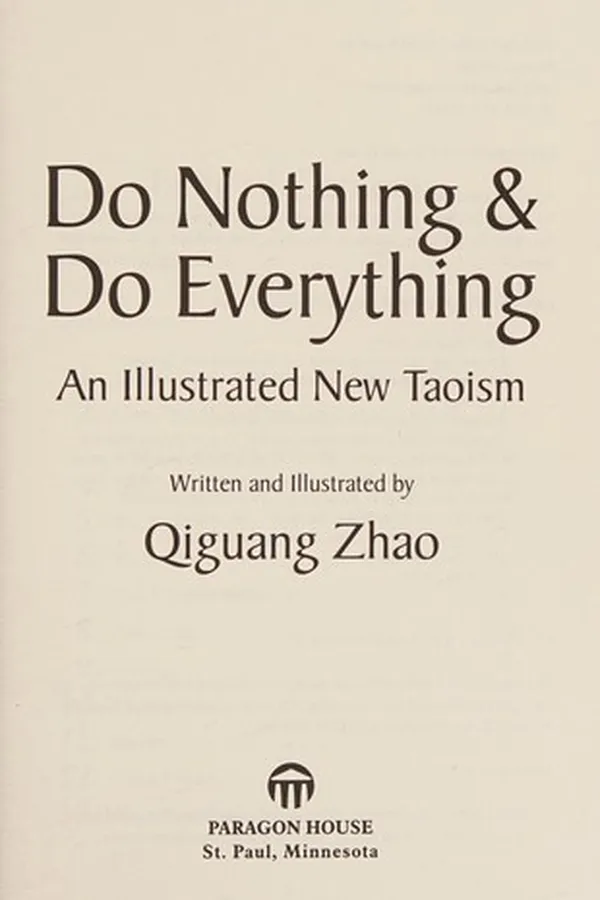 Cover of Do nothing and do everything