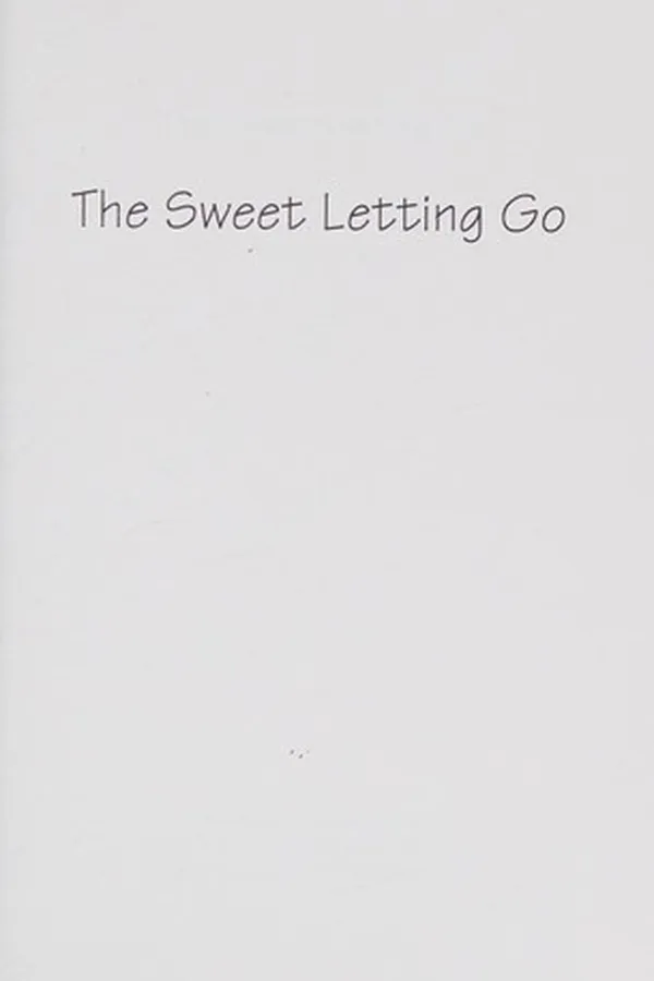 Capa de The sweet letting go