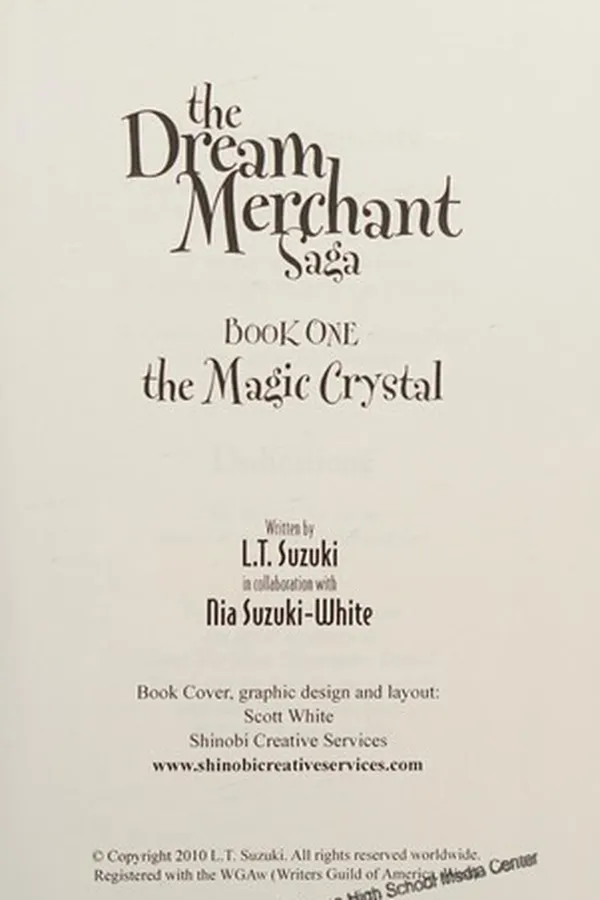 Capa de The dream merchant saga