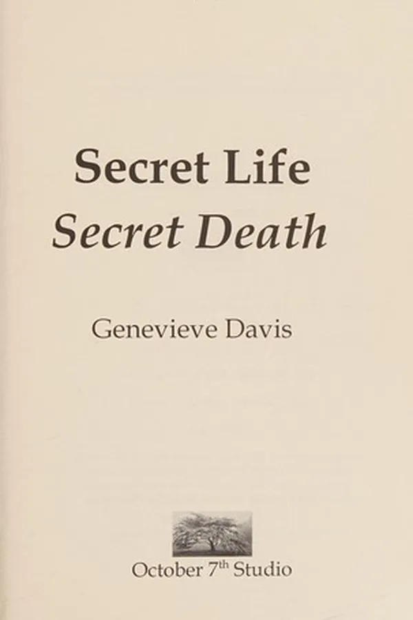 Capa de Secret life, secret death