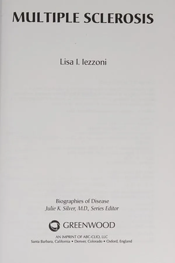 Cover of Multiple sclerosis