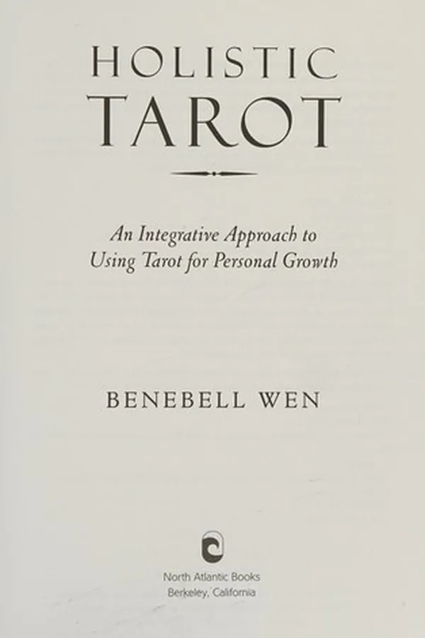 Capa de Holistic tarot