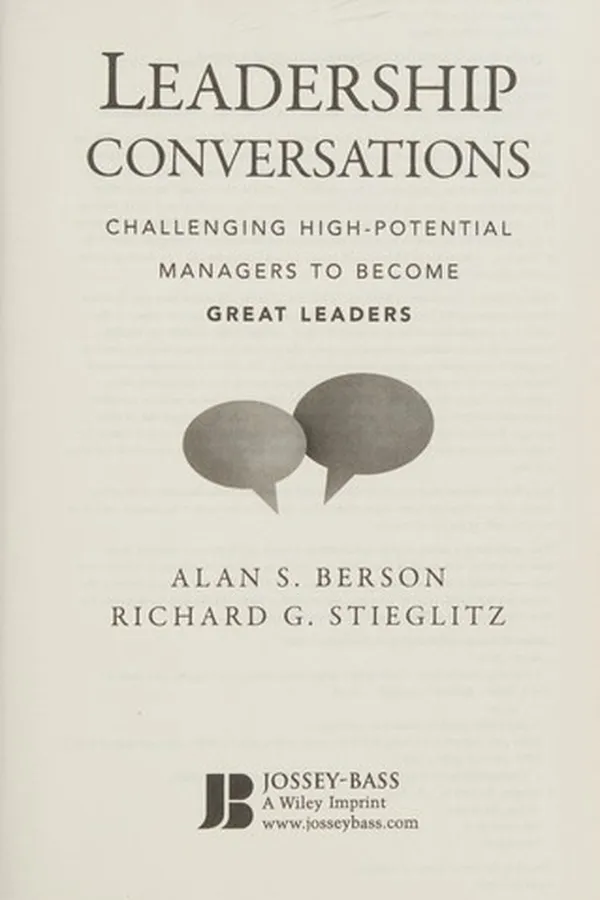 Capa de Leadership Conversations