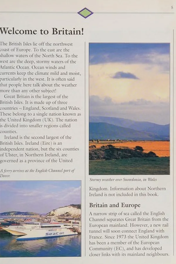 Capa de Discovering Great Britain (Discovering)