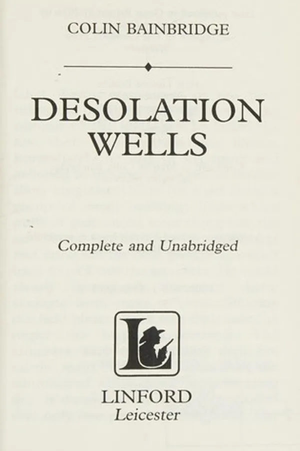Capa de Desolation wells