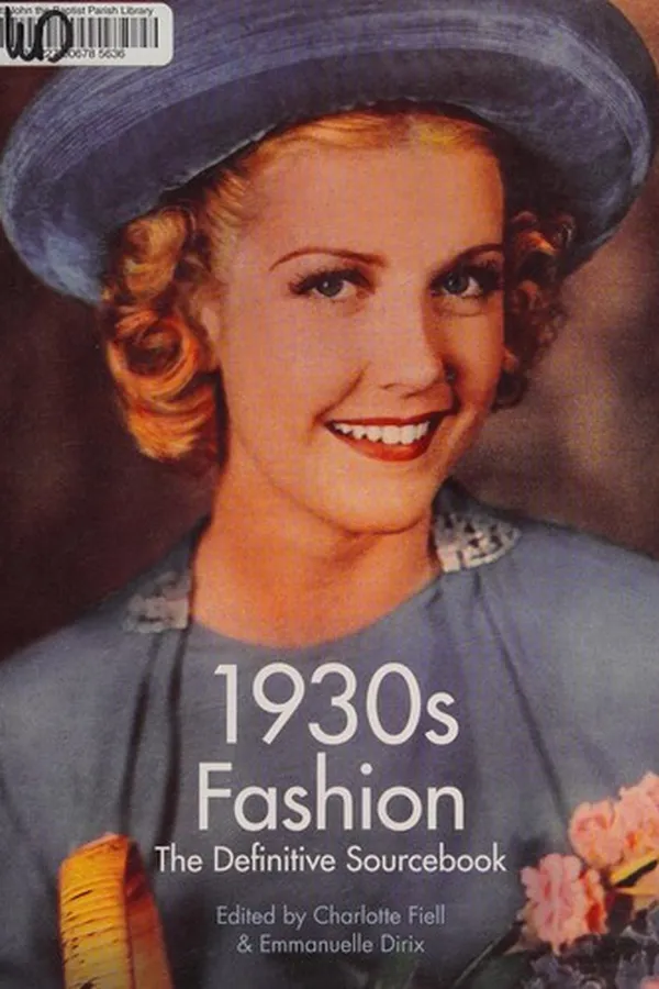 Capa de 1930s fashion