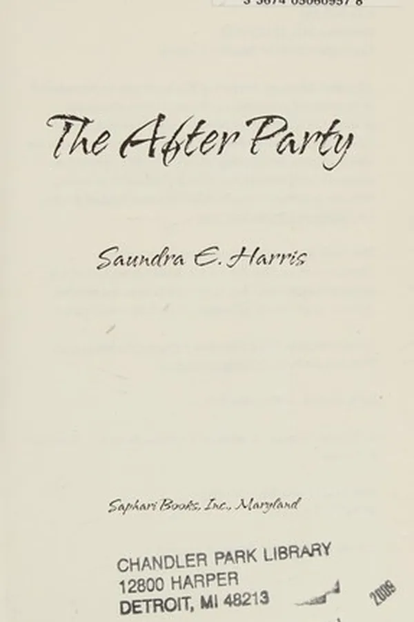 Capa de The after party