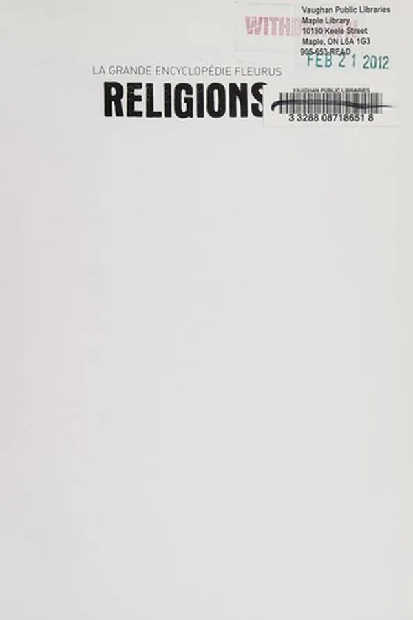 Capa de Religions