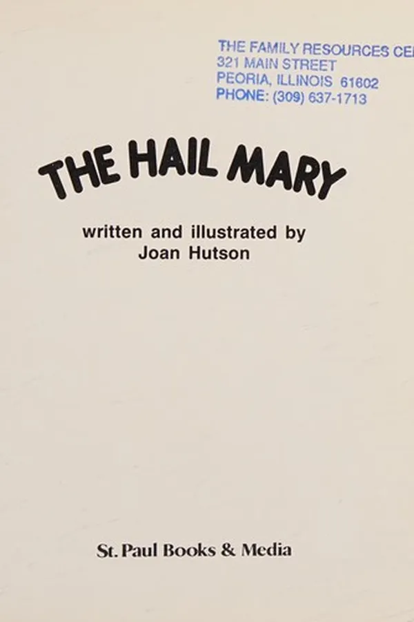Capa de The Hail Mary
