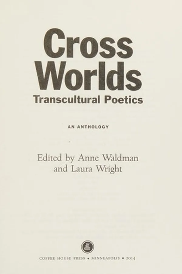 Capa de Cross Worlds : Transcultural Poetics
