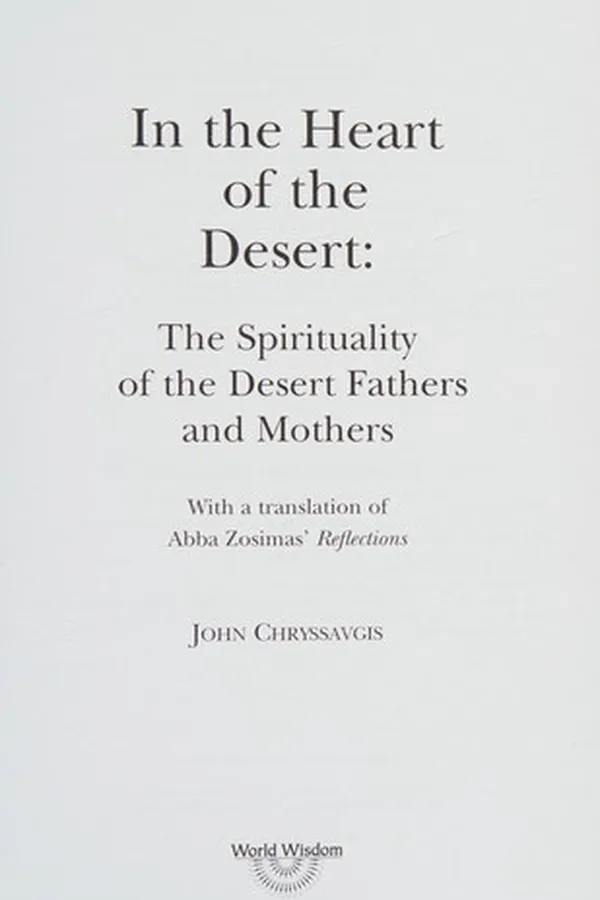 Capa de In the heart of the desert