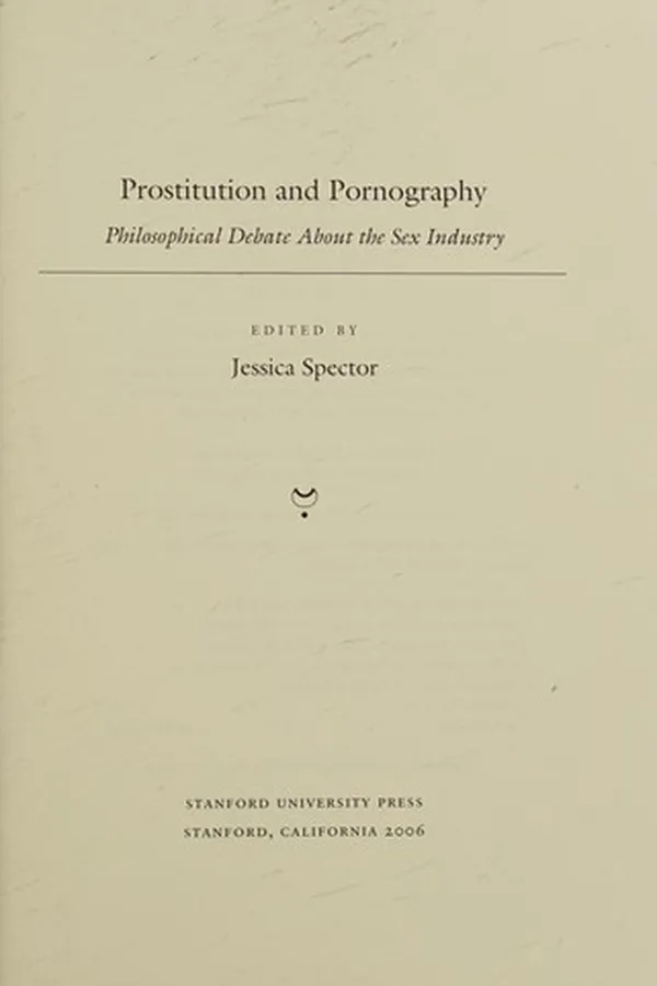 Capa de Prostitution and pornography
