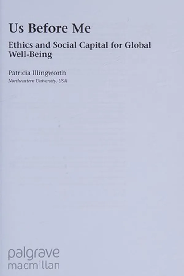 Capa de Us before me