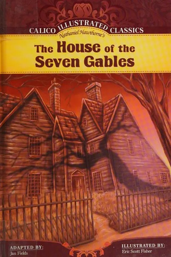 Capa de Nathaniel Hawthorne's The house of the seven gables