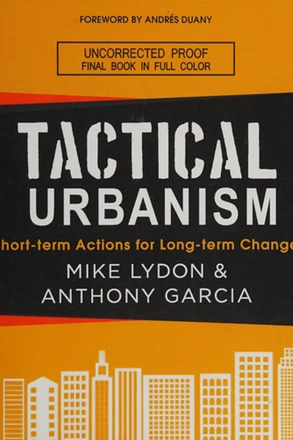 Cover of Tactical urbanism