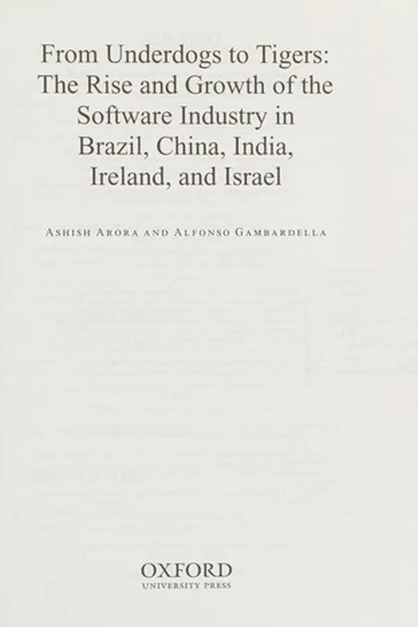 Capa de From underdogs to tigers