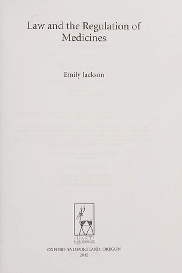 Capa de Law and the regulation of medicines