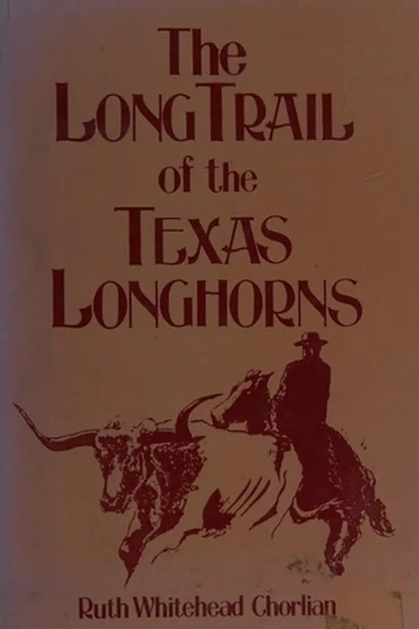 Capa de The long trail of the Texas longhorns