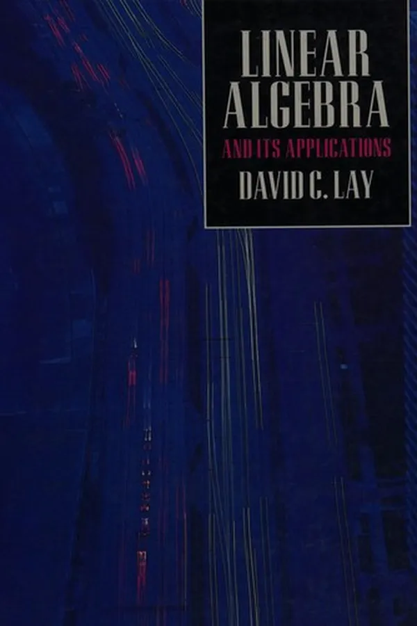 Capa de Linear algebra and its applications