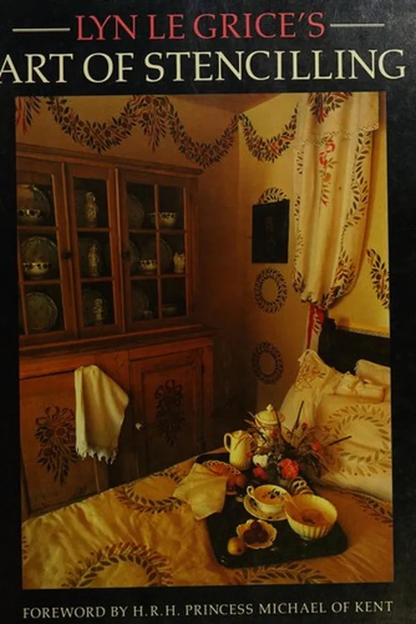 Capa de Lyn Le Grice's Art of stencilling