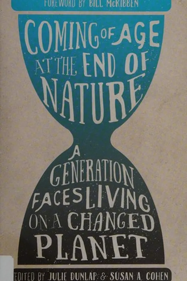 Capa de Coming of age at the end of nature