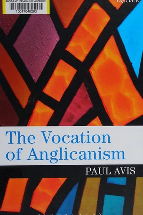 Capa de The vocation of Anglicanism