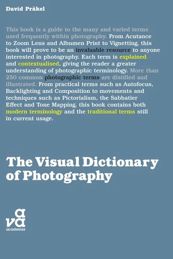 Capa de The visual dictionary of photography