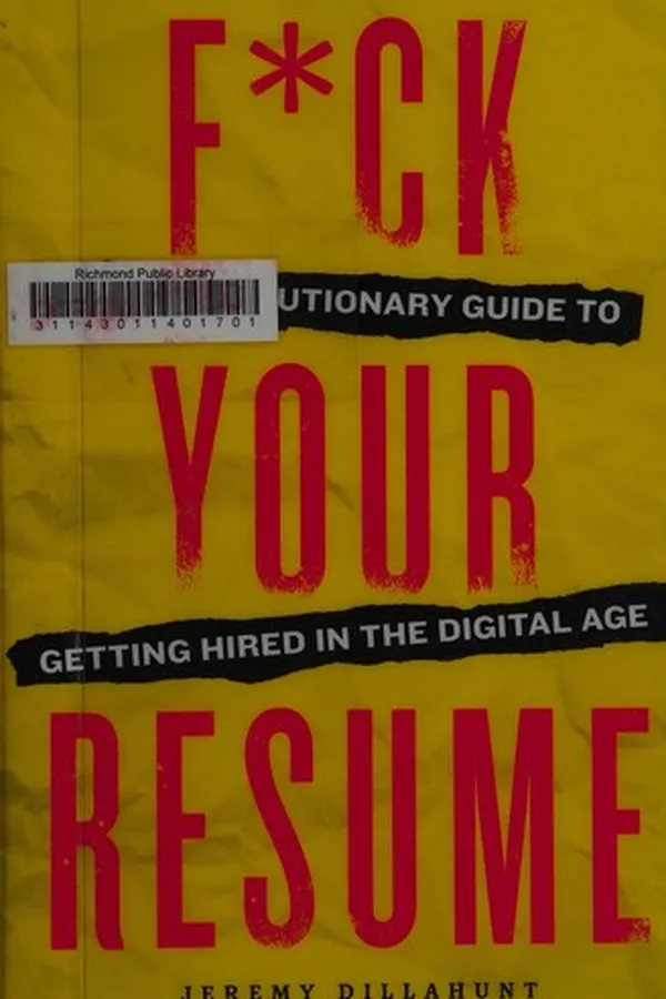 Capa de F*ck your resume