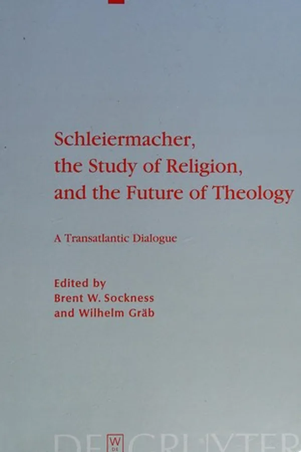 Capa de Schleiermacher, the study of religion, and the future of theology