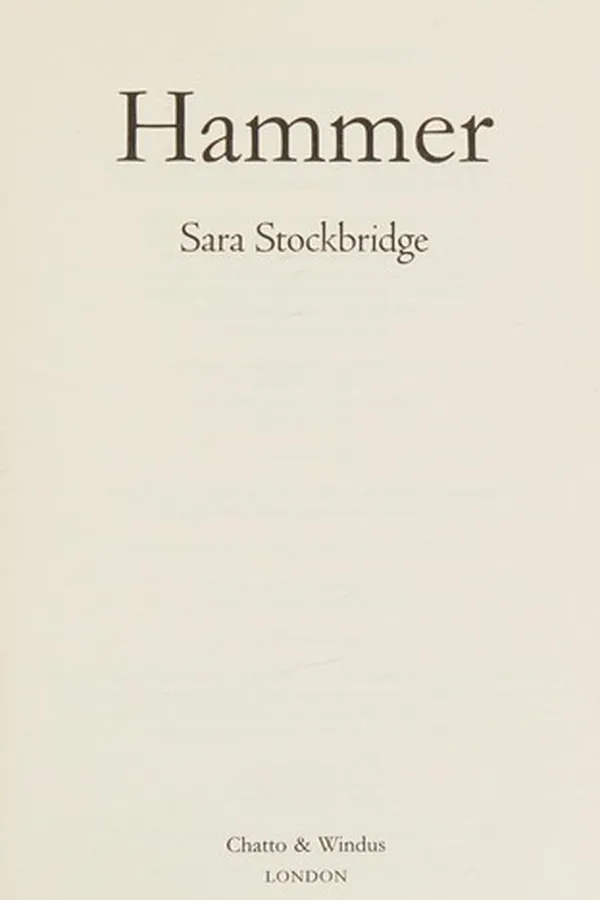 Capa de Hammer
