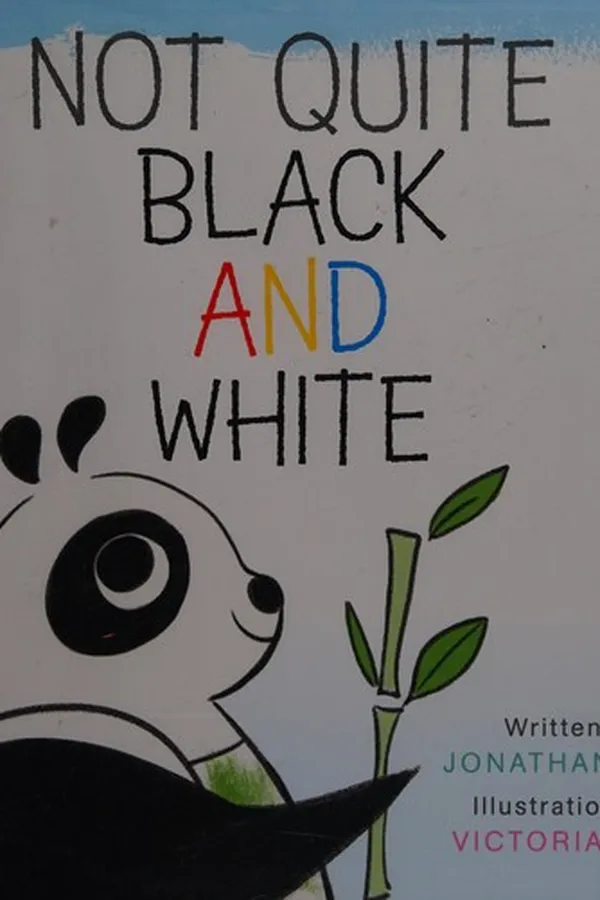 Capa de Not quite black and white