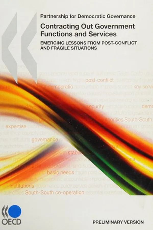 Capa de Contracting out government functions and services