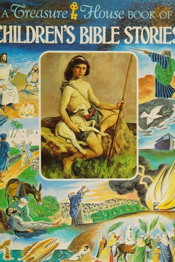 Capa de A Treasure House book of children's Bible stories