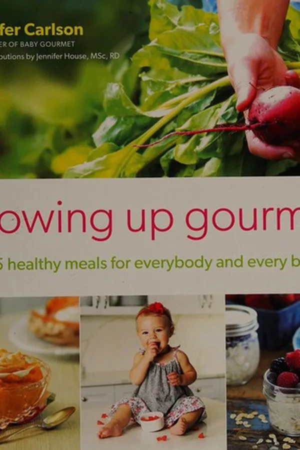 Capa de Growing up gourmet