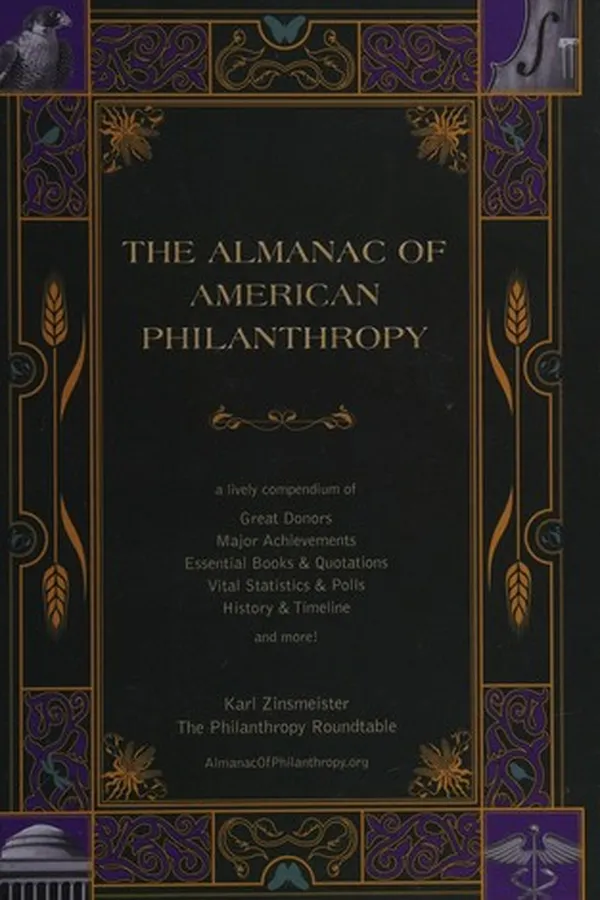 Capa de The almanac of American philanthropy