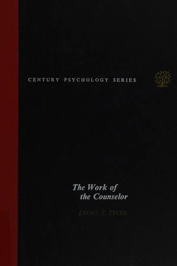 Capa de The work of the counselor