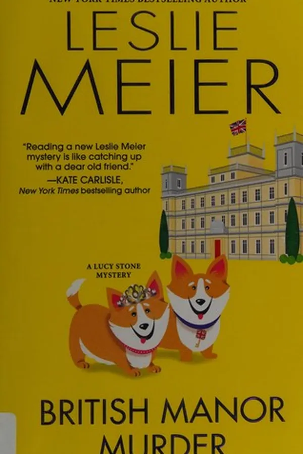 Capa de British manor murder