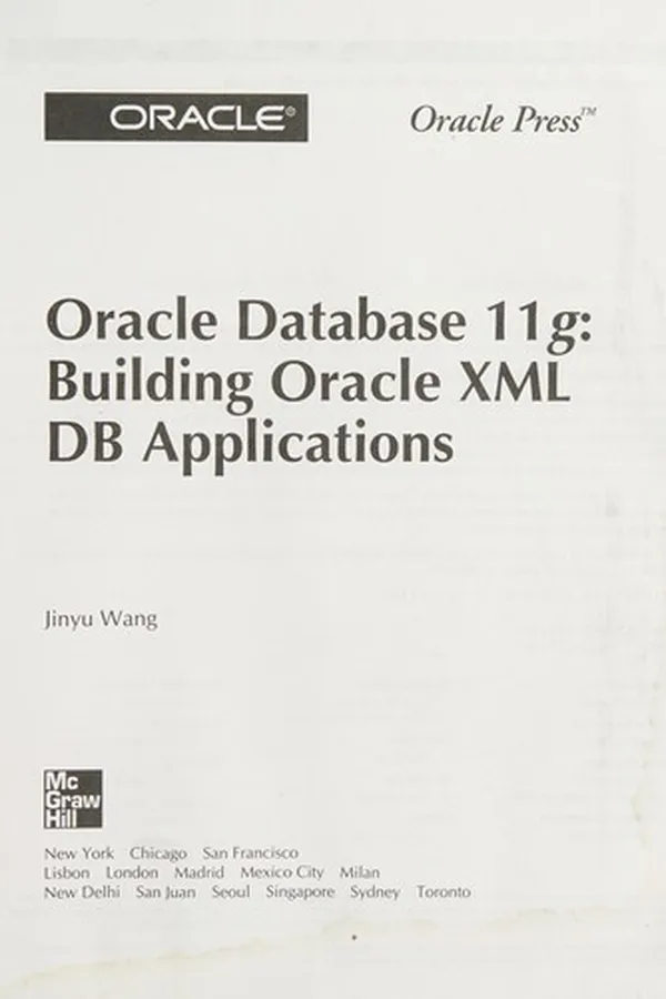 Capa de Oracle database 11g