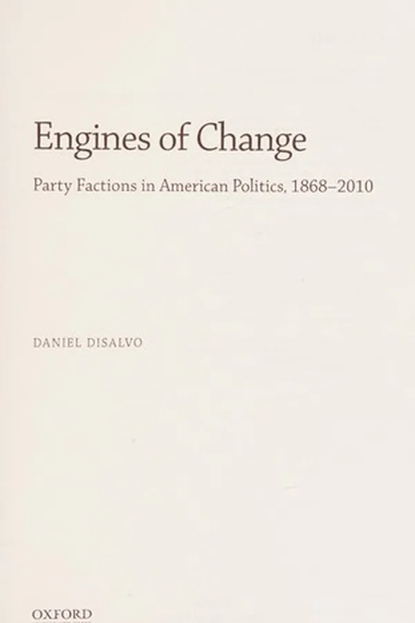 Capa de Engines of change