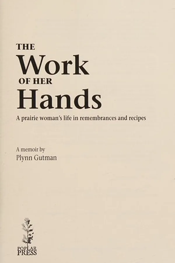 Capa de The work of her hands