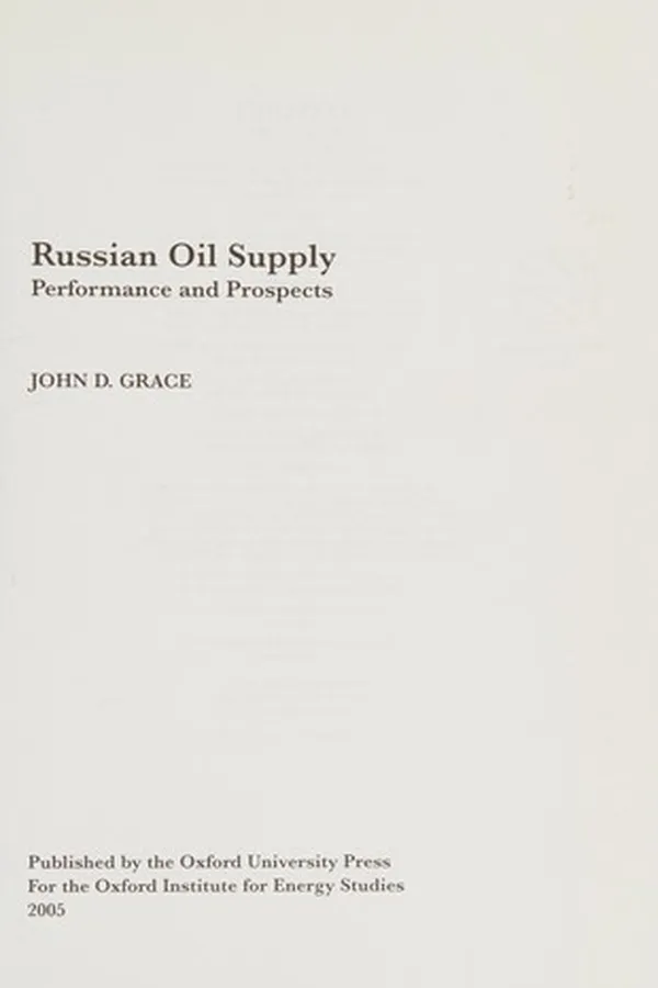 Capa de Russian oil supply