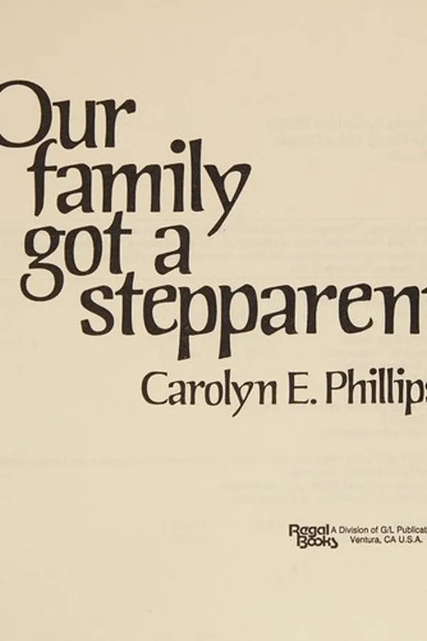 Capa de Our family got a stepparent