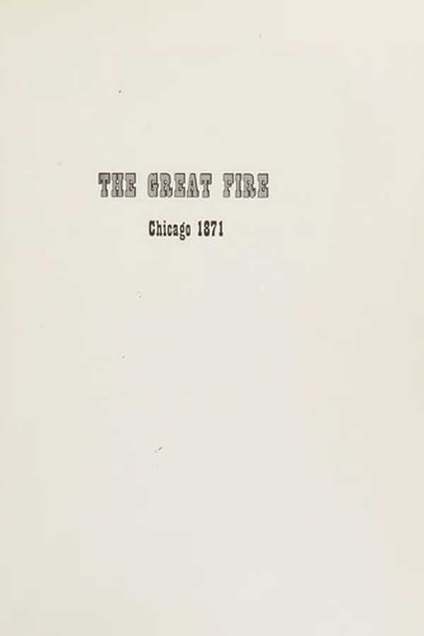 Capa de The great fire