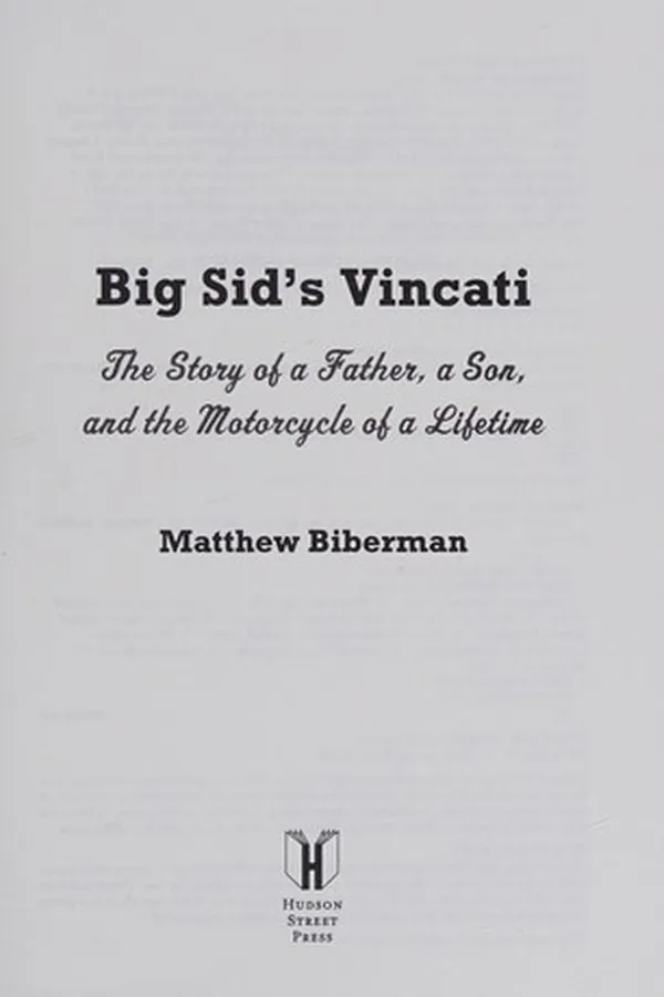 Capa de Big Sid's Vincati
