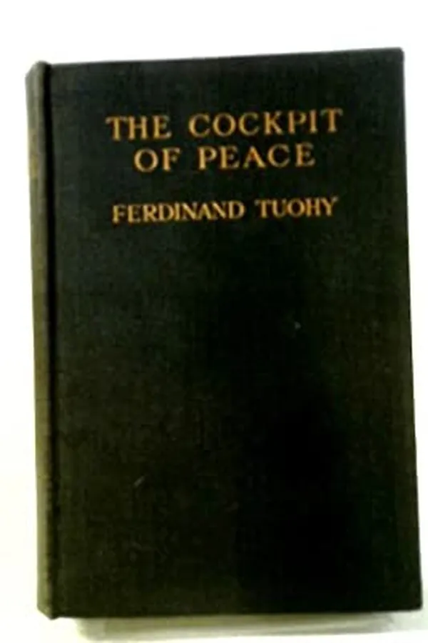 Capa de The cockpit of peace, 1919-1925
