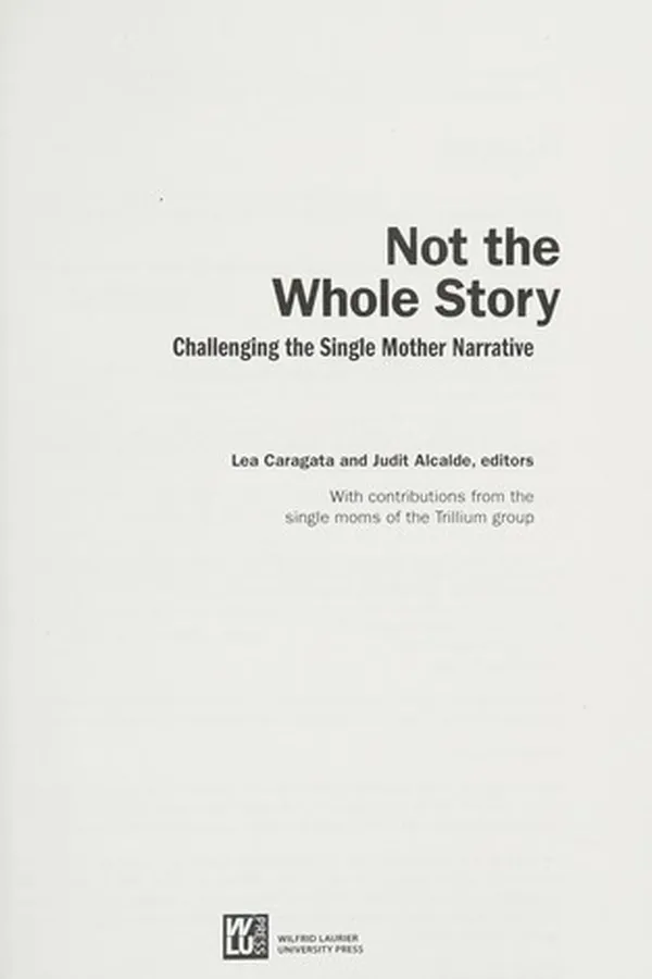 Capa de Not the Whole Story