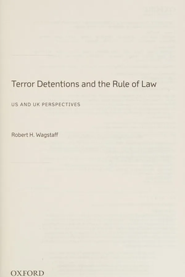 Capa de Terror Detentions and the Rule of Law