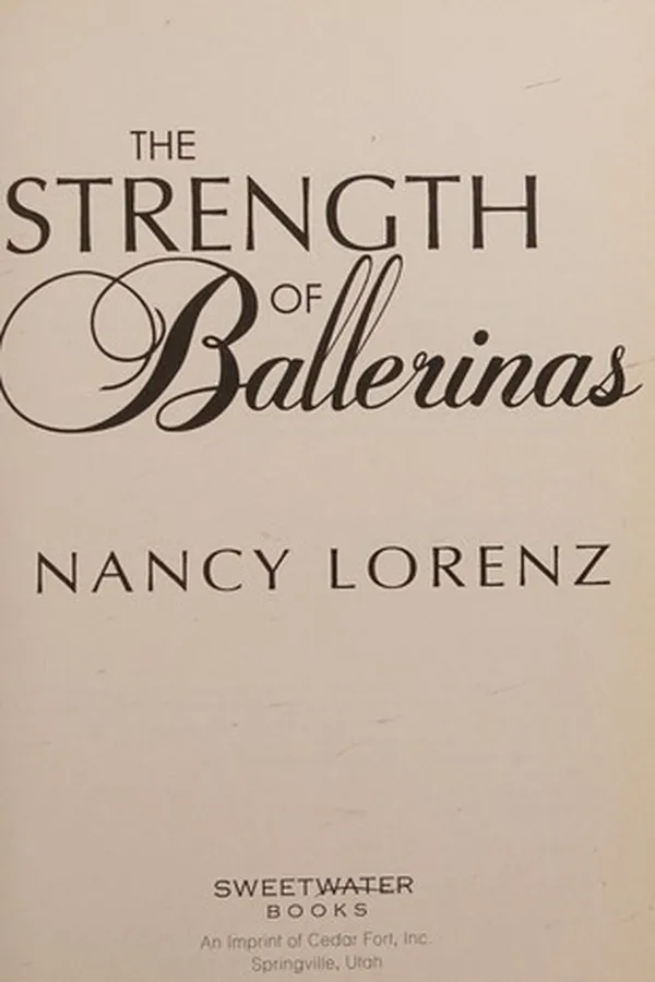 Capa de The strength of ballerinas
